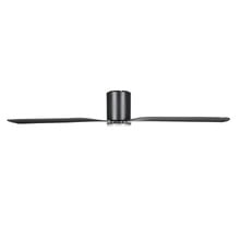 Iluka 132cm DC Low Profile Ceiling Fan with LED Light